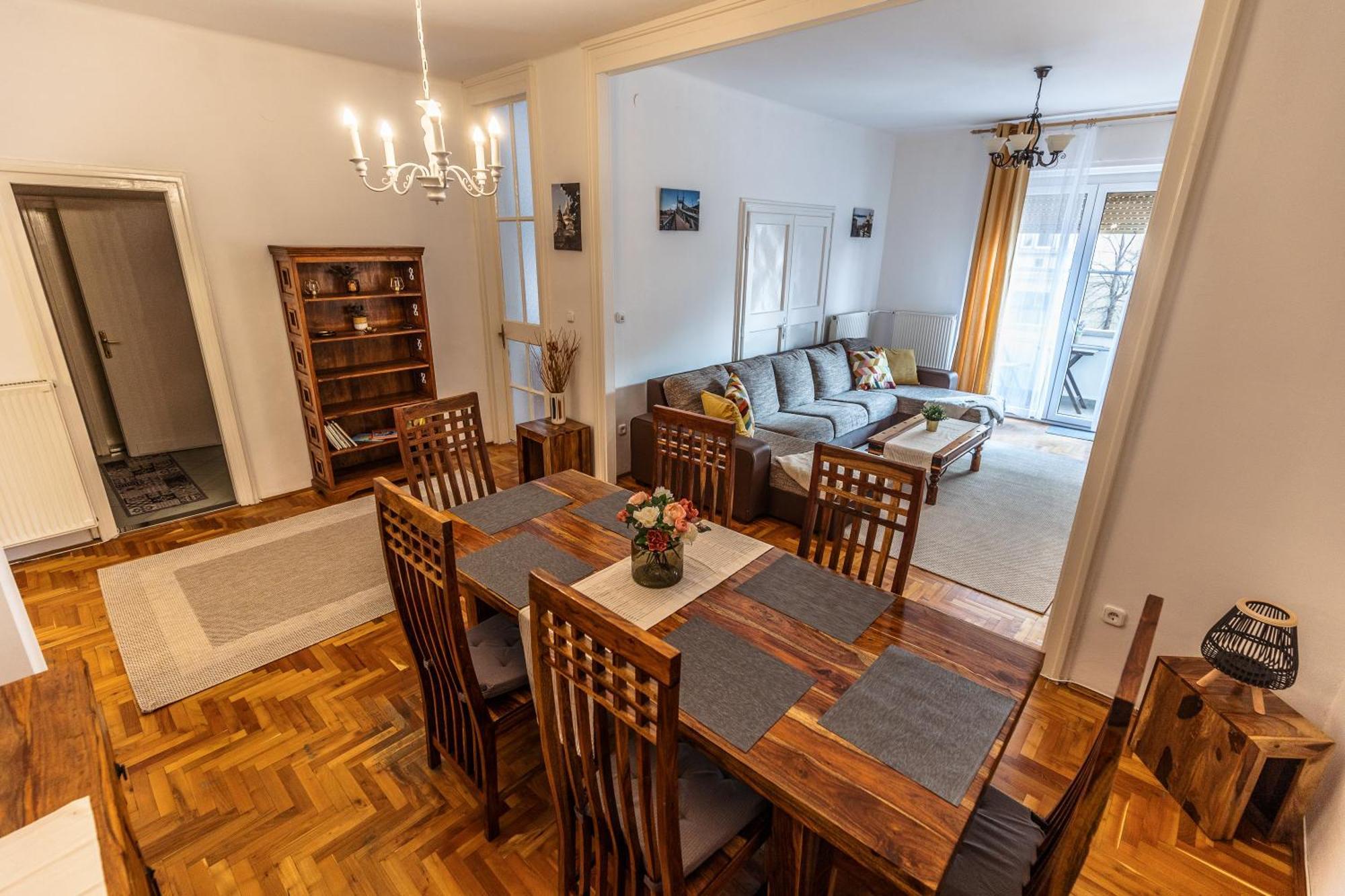Bright & Spacious Riverside Apartment With Balcony Budapešť Exteriér fotografie